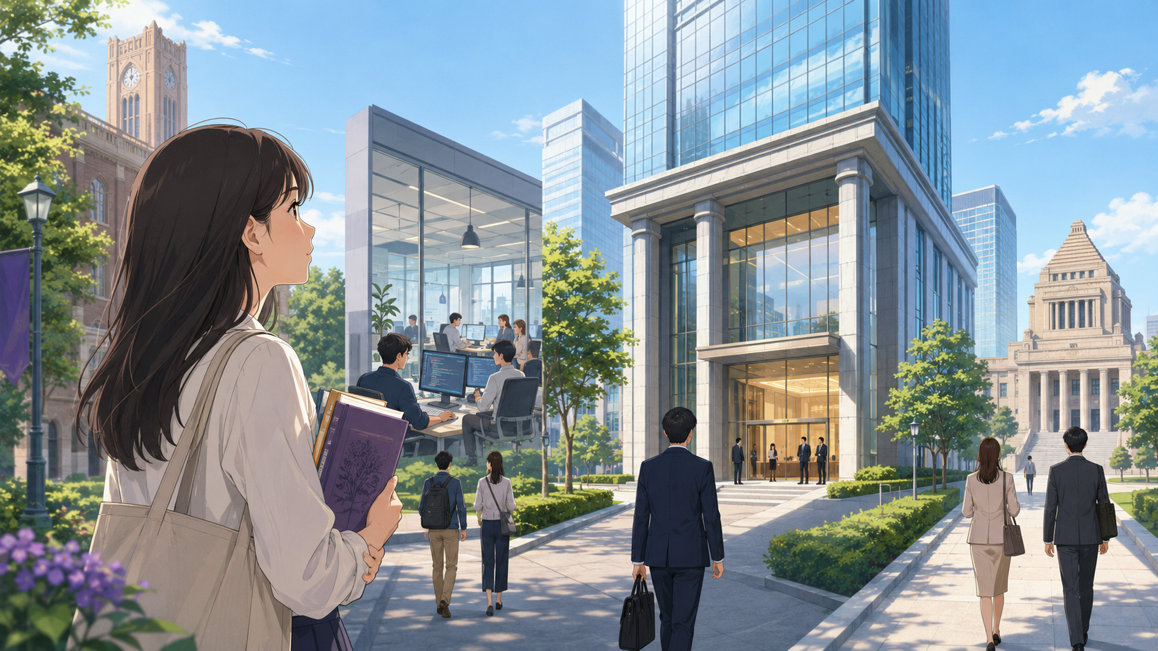 明治大学文学部の就職先ランキングTOP10【公式データ参照】