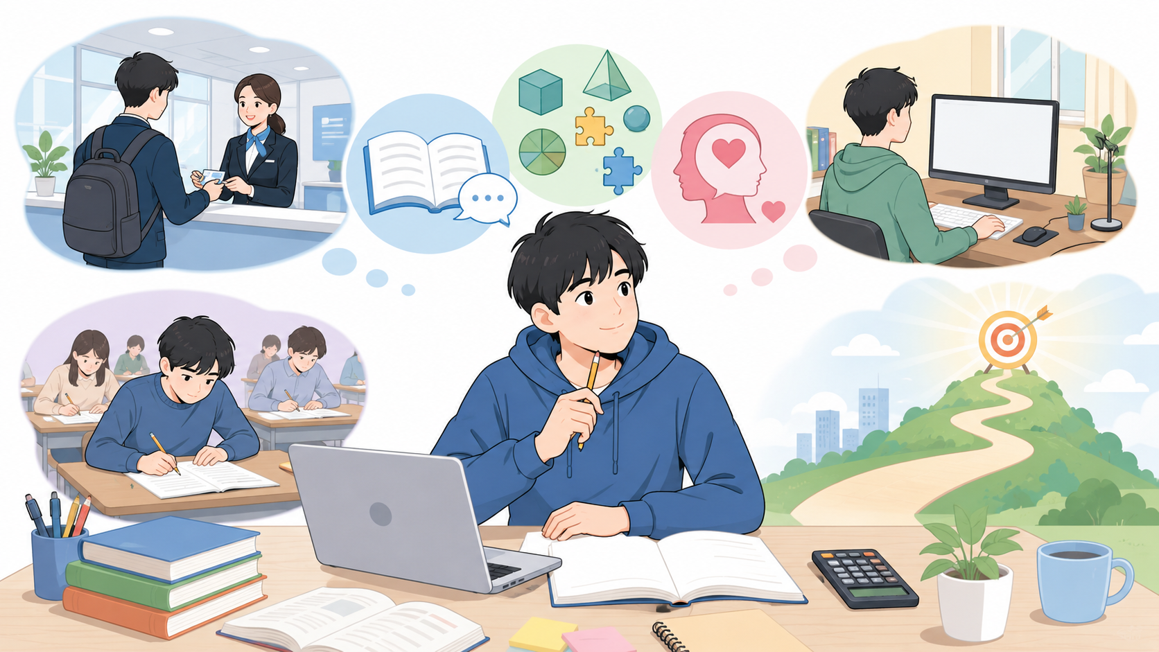 SPIの試験構成と出題範囲を正しく理解しよう