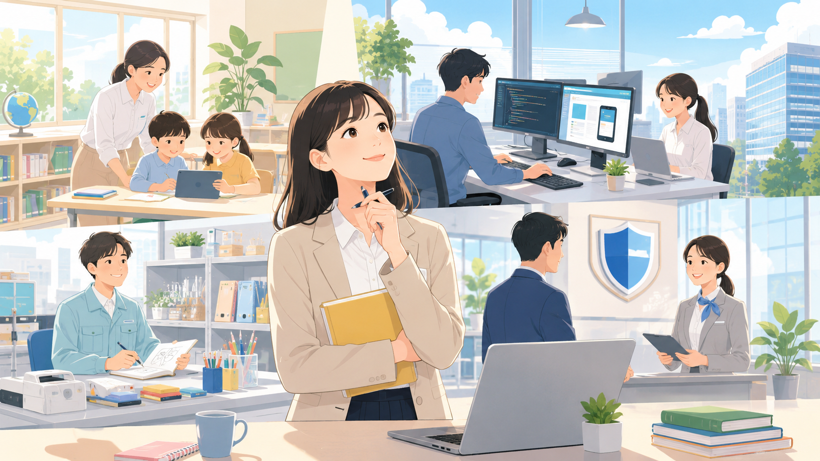 教育学部生におすすめのホワイト企業10選【比較表付き】