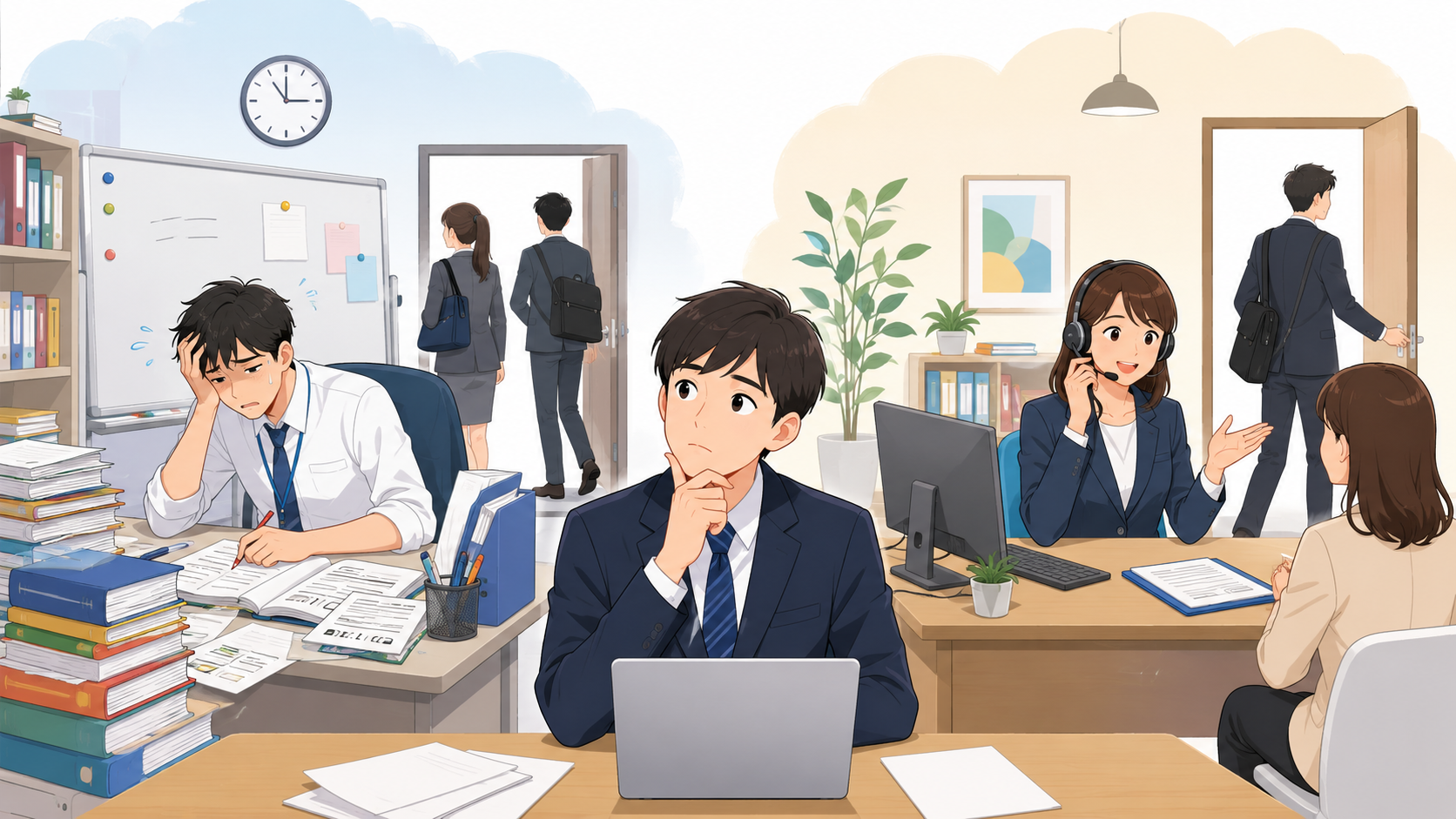 教育系・人材業界の新卒離職率はどのくらいか【最新データ】