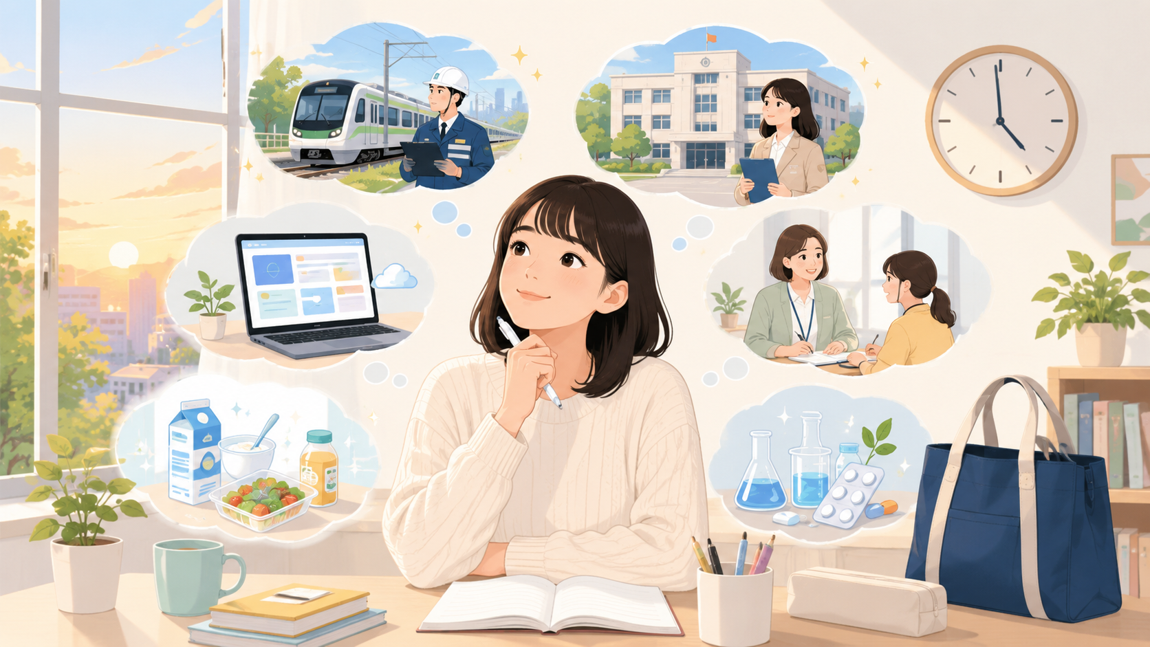 教育学部生におすすめ|残業少ない業界ランキングTOP10