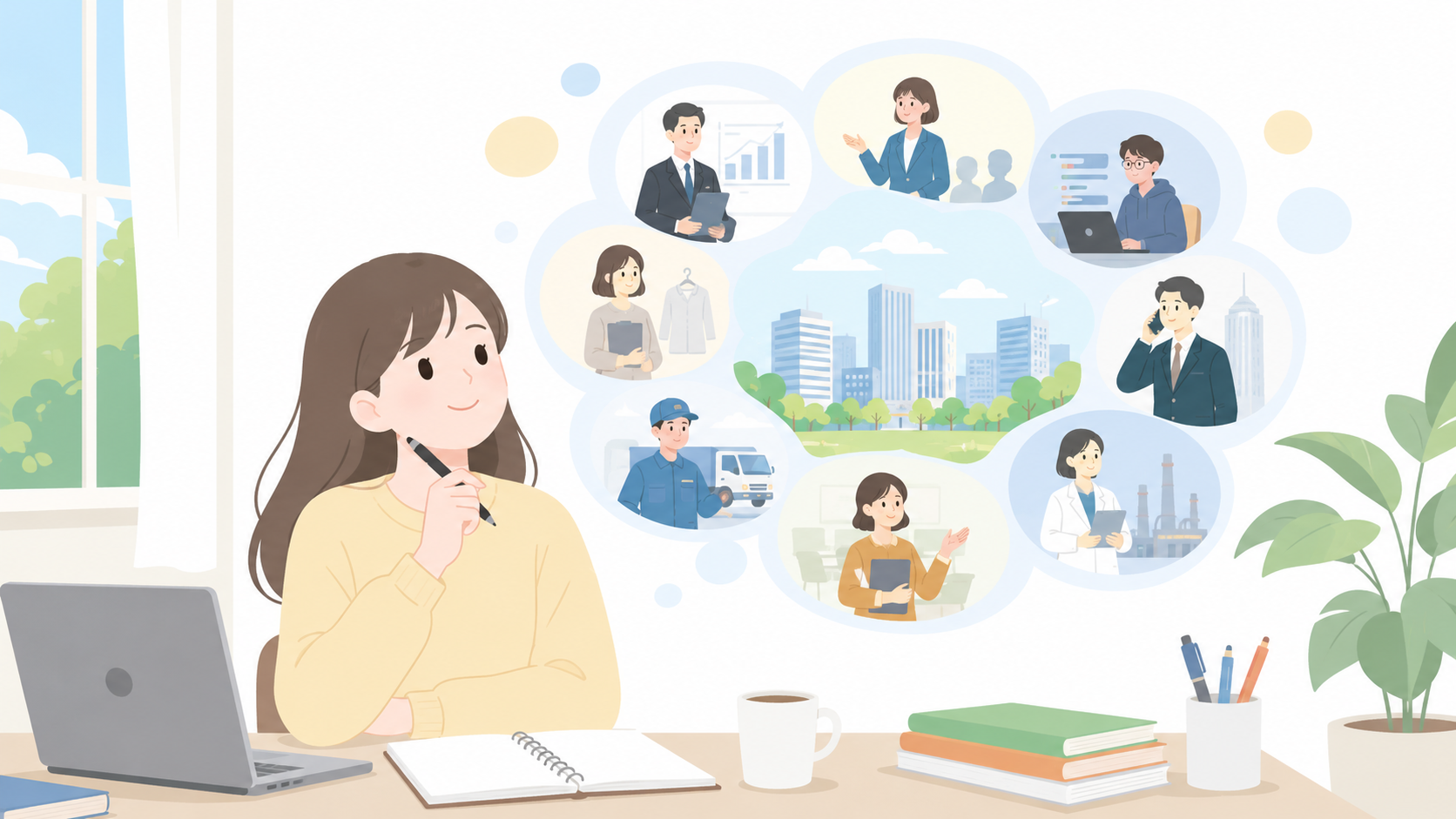 【5ステップ】文系学生のための志望業界の決め方