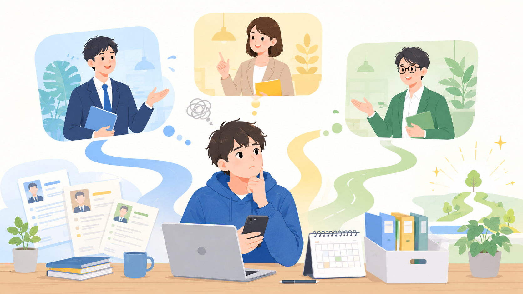 就活エージェントの複数利用で迷っていませんか?