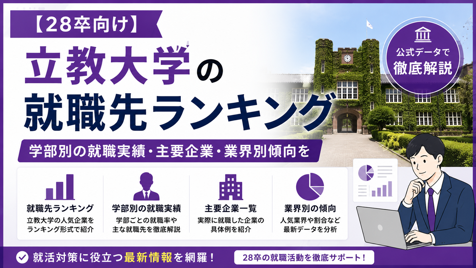 立教大学の就職先ランキングTOP15【最新版】
