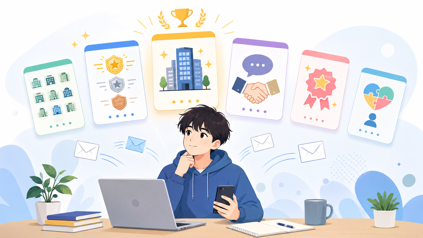 【28卒】逆求人サイトおすすめ比較ランキングTOP6