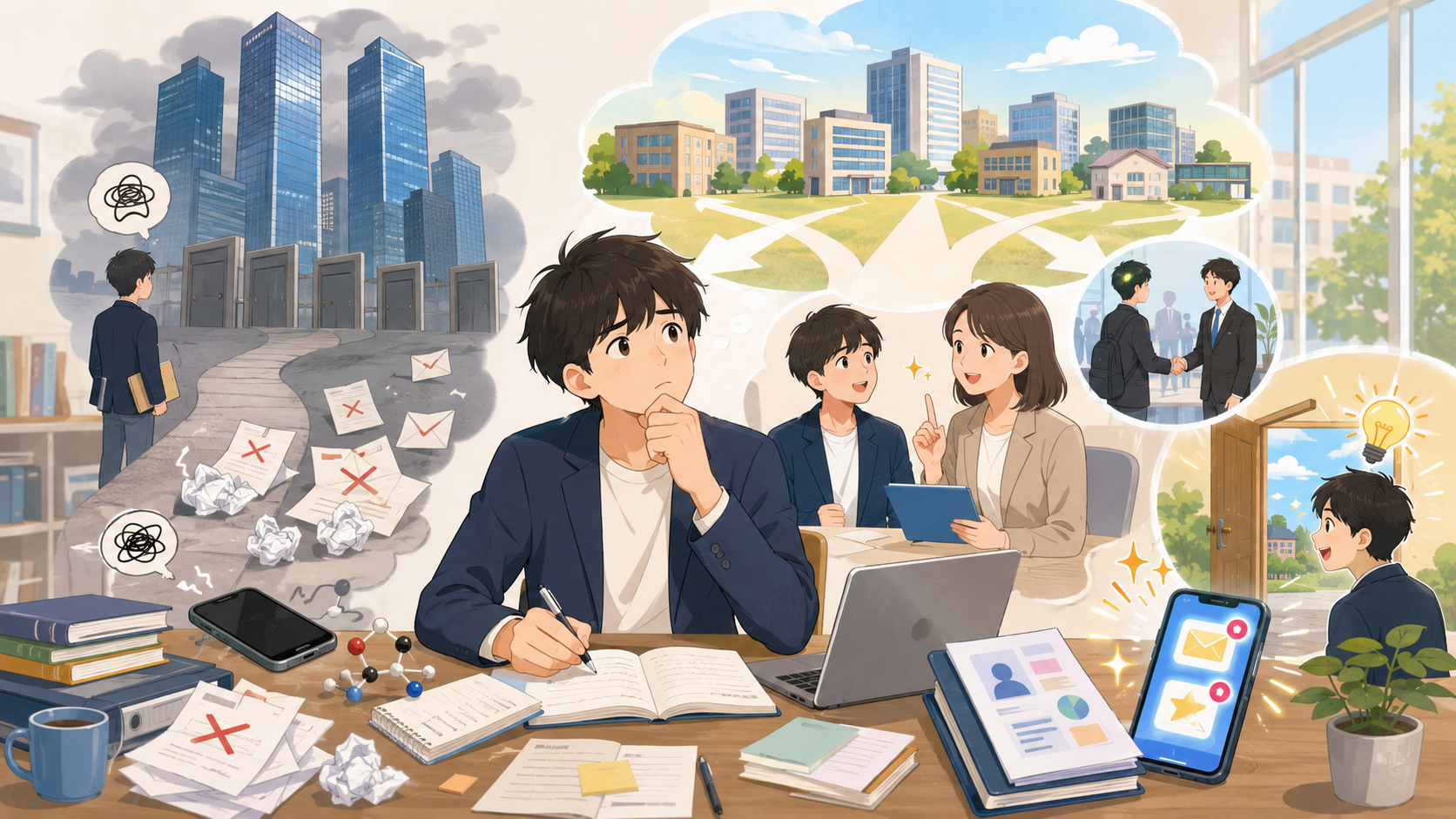 大阪大学生がやりがちな就活の失敗例と対策