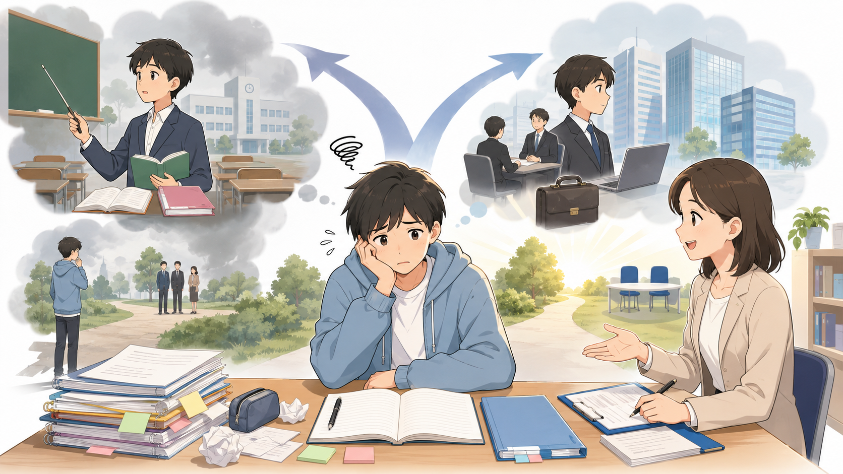 文教大学生の就活でよくある失敗と対策