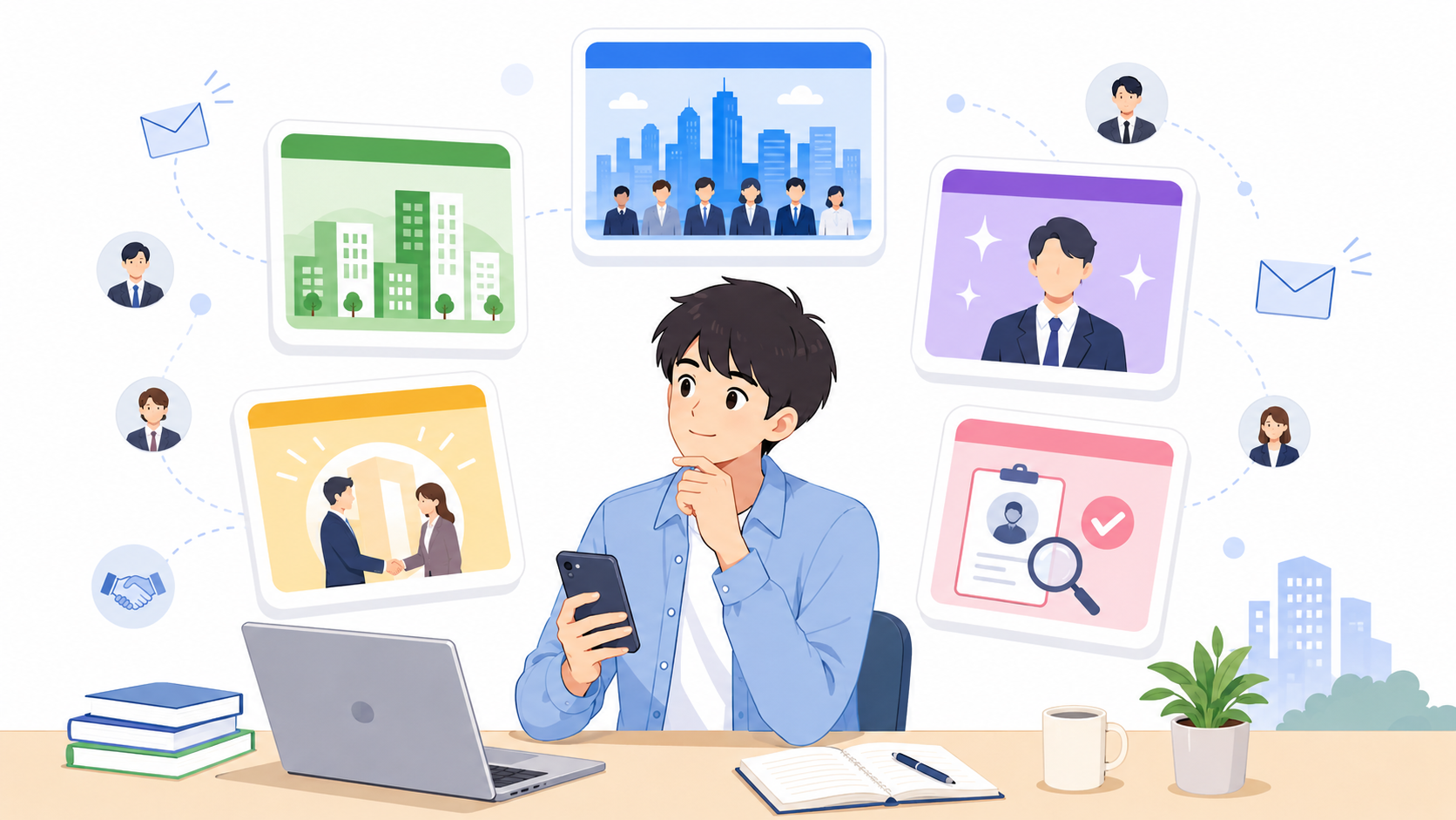 おすすめ逆求人サイト比較【28卒向け厳選5選】
