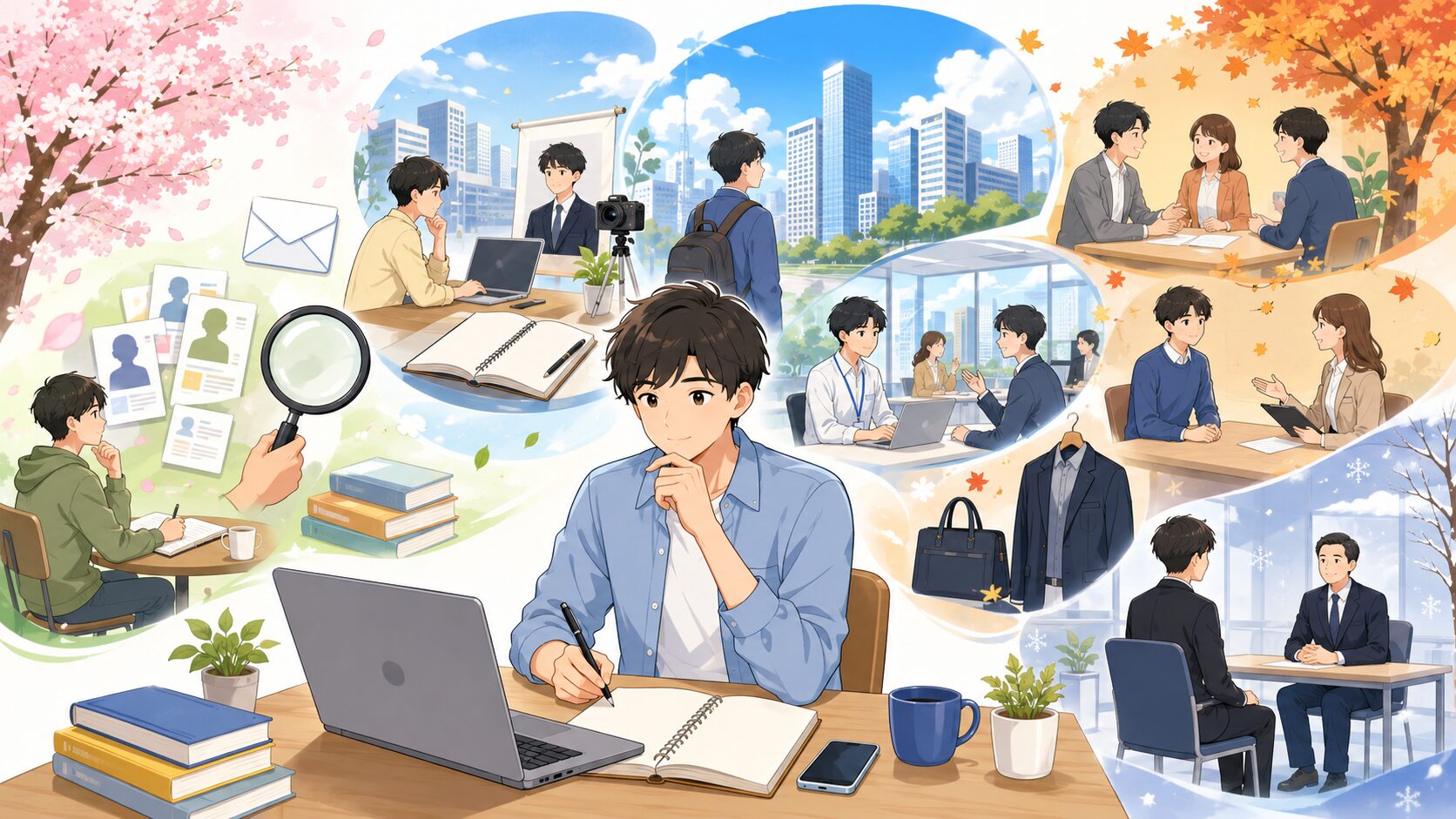 大学3年生の就活やることリスト【月別スケジュール】