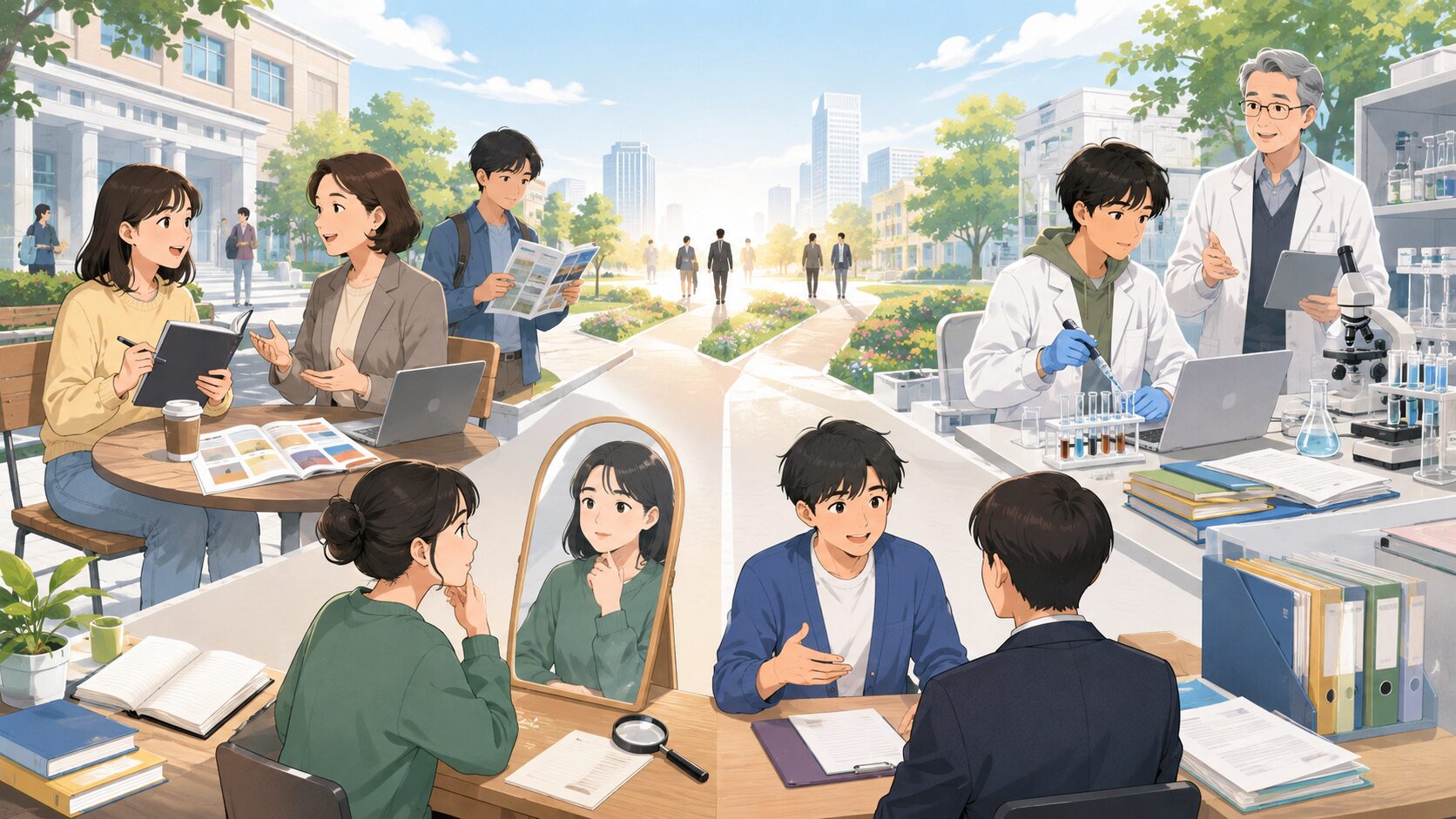 文系・理系別おすすめの就活の進め方