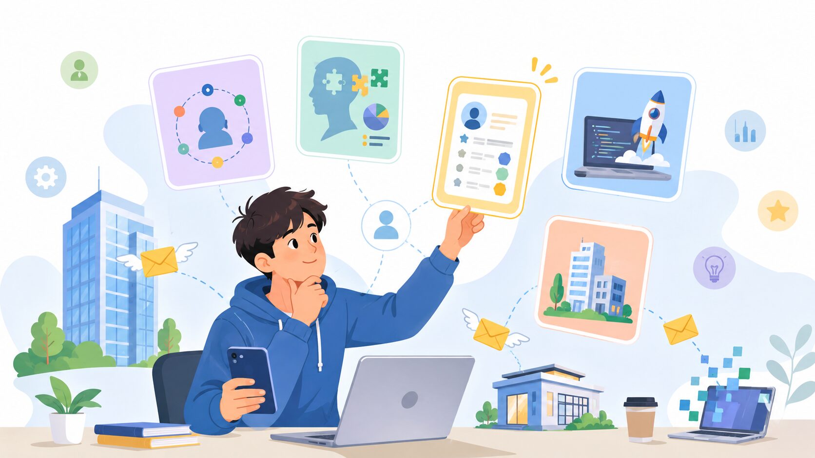 【タイプ別】自分に合った逆求人サービスの選び方