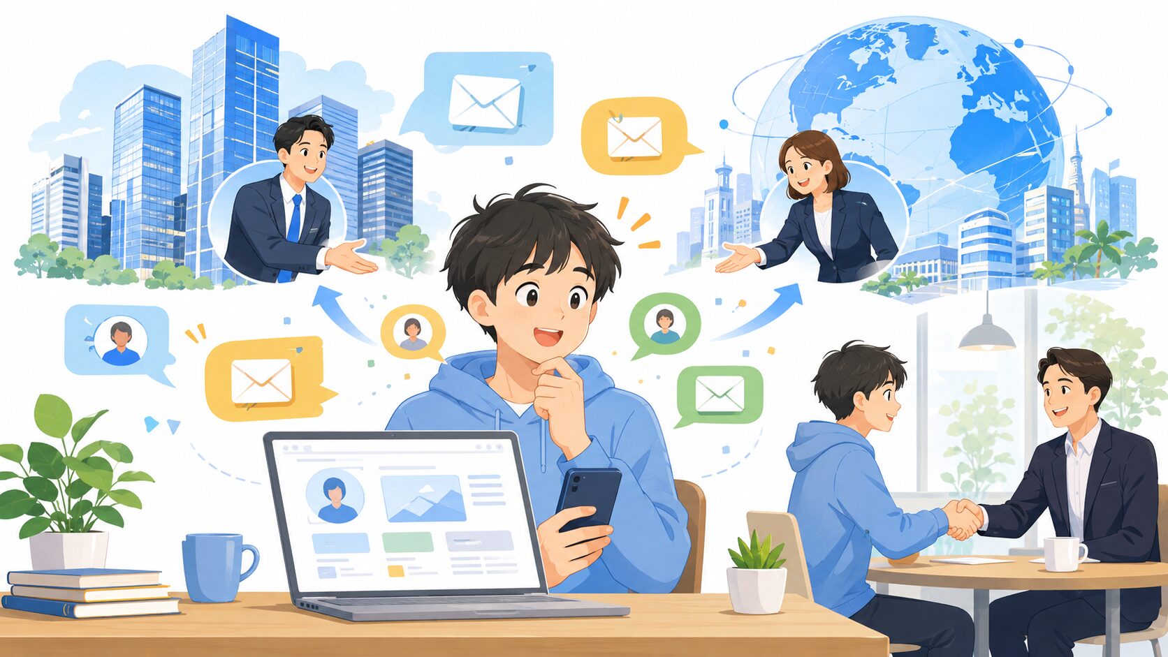 逆求人サービスを使って大手・外資からスカウトを受ける方法
