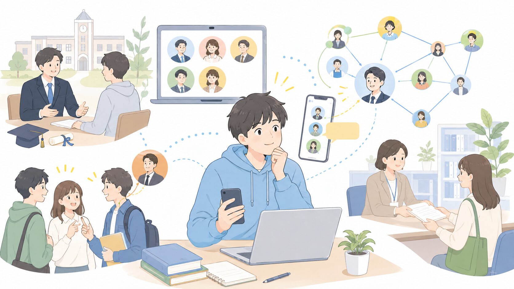 OBの探し方|主要マッチングサービス比較