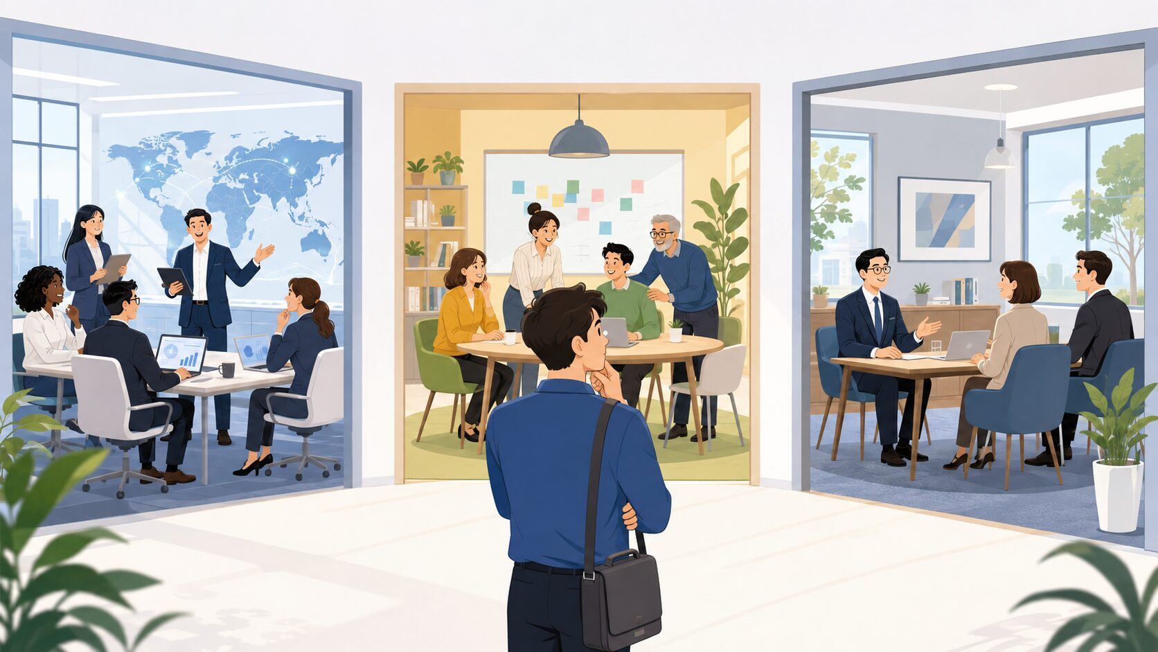 社風・働き方の違い|自分に合う会社を見極める