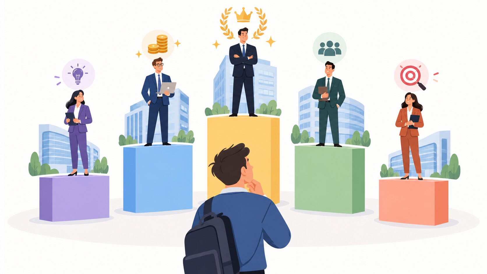 ITコンサル主要5社の総合比較ランキング