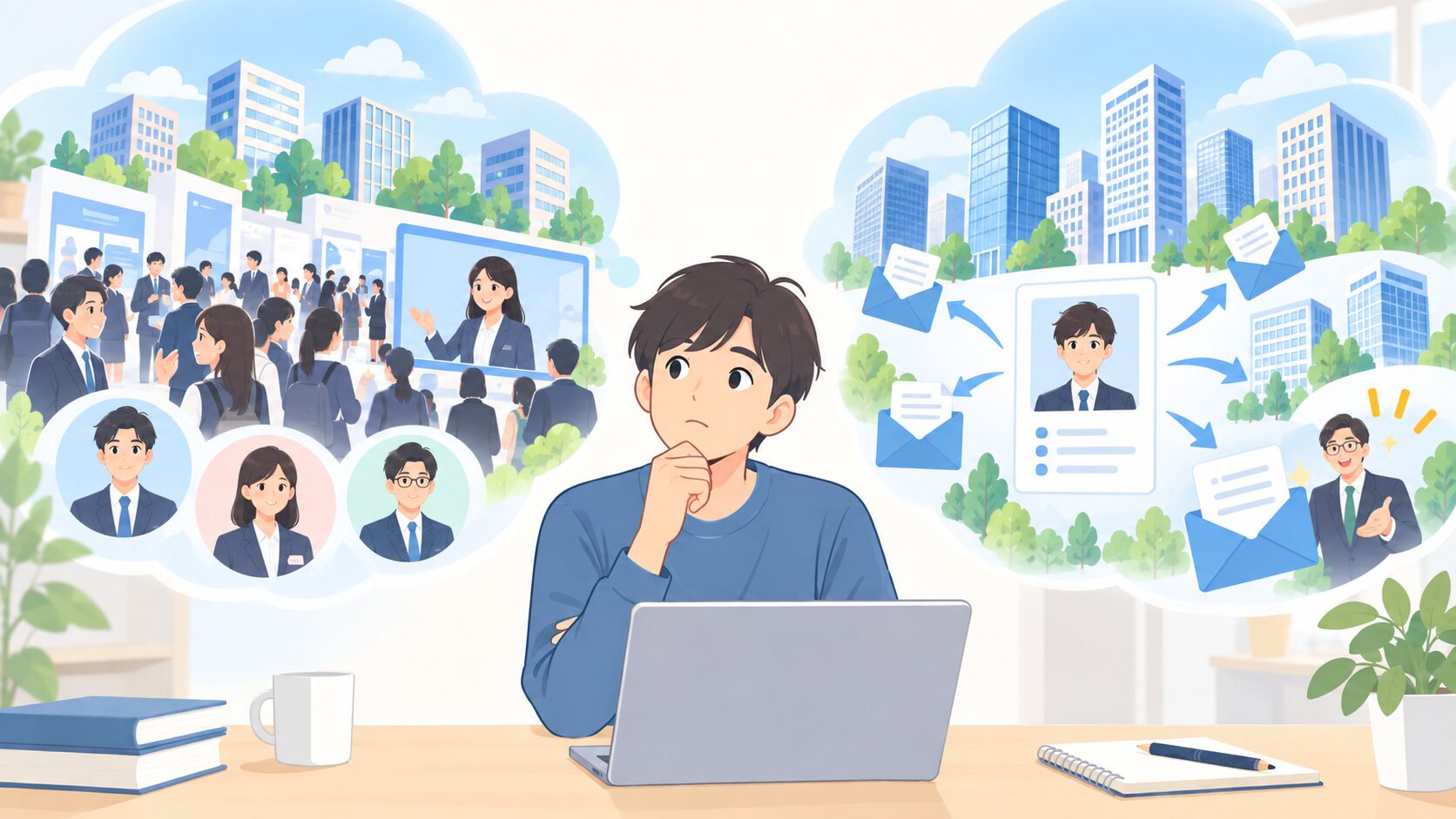 マイナビ就職とリクナビ新卒の違いを比較表でチェック