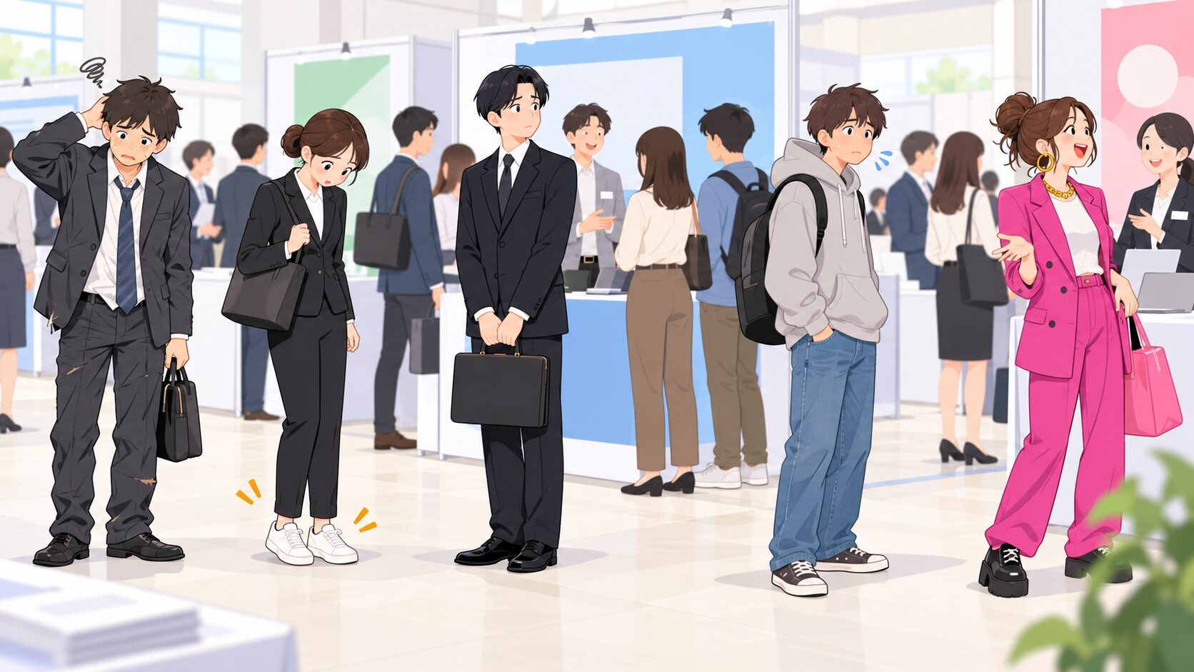 マイナビ合同説明会の服装でよくある失敗パターン5選