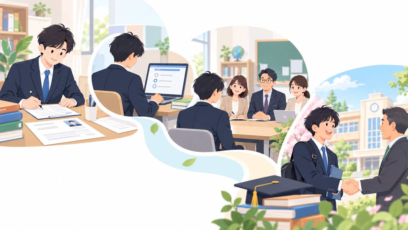 教育業界の新卒選考フローを理解しよう