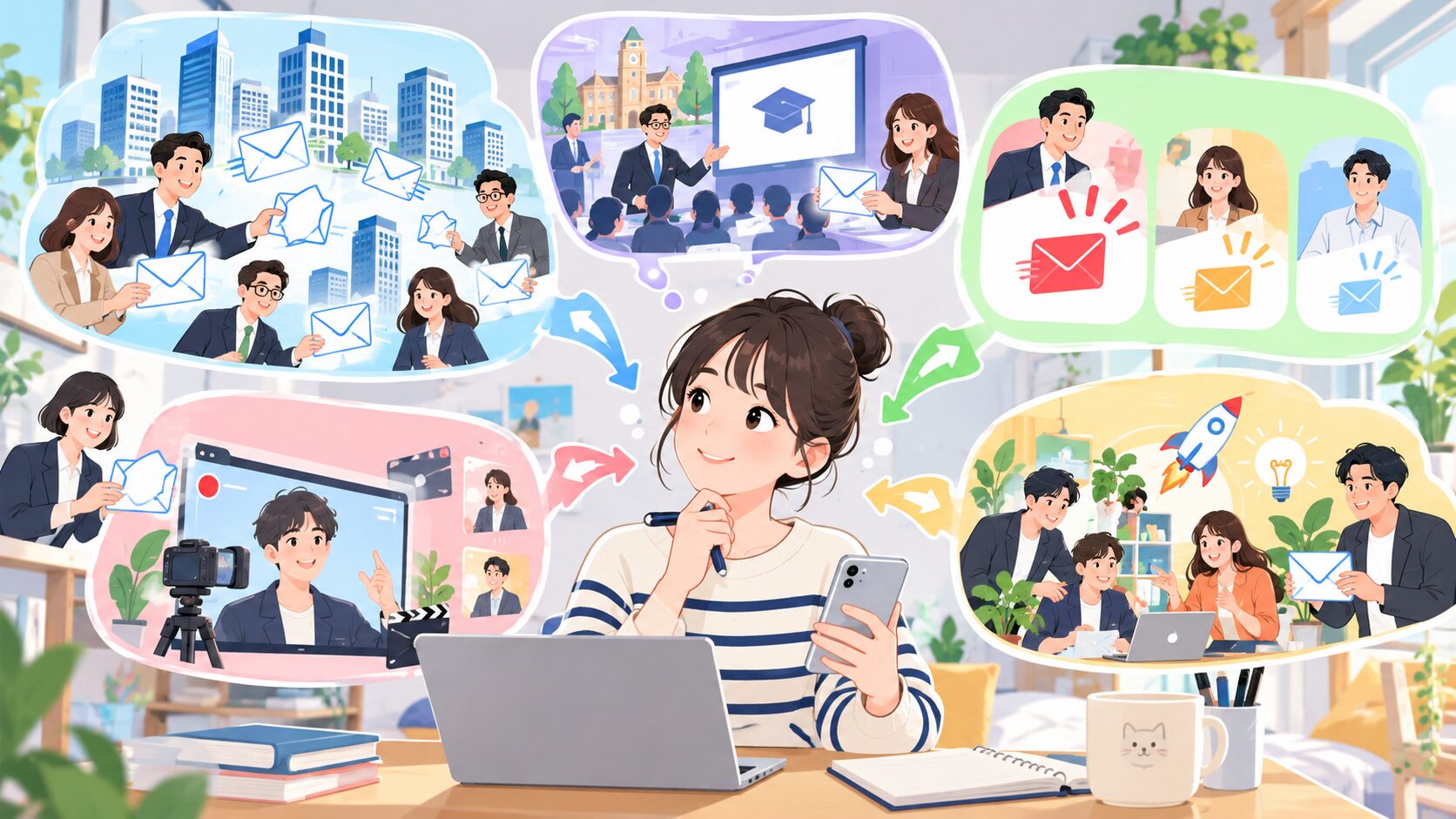 新卒向け逆求人サイト主要5社を比較